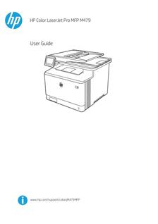 Hewlett Packard LaserJet MFPM479FDW manual. Camera Instructions.